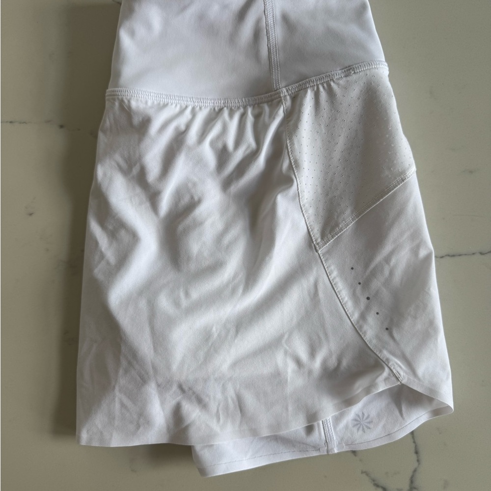 Women's White Athletic Skort